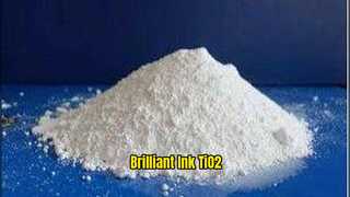 কালি চকচকে অস্বচ্ছতার জন্য Rutile TiO2