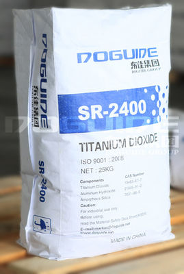 Rutile Tio2 SR-2400 রুটাইল টাইটানিয়াম ডাই অক্সাইড পিগমেন্ট সালফেট প্রক্রিয়া CAS 13463-67-7