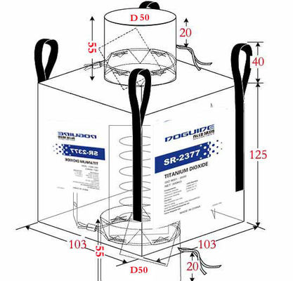 DOGUIDE GROUP SR-2377 রুটিল টাইটানিয়াম ডাই অক্সাইড with Zr-Al Inorganic Coating for Excellent Water Dispersibility and ≥97.0 Dry Powder Whiteness