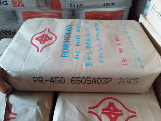 ওয়াল পেপার 65 কে-ভ্যালু ফোমিং গ্রেডের জন্য ফর্মোসা পিভিসি রেজিন পিআর-450